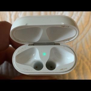 Apple AirPods case.